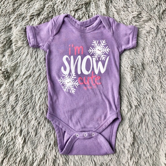 purple baby onesie